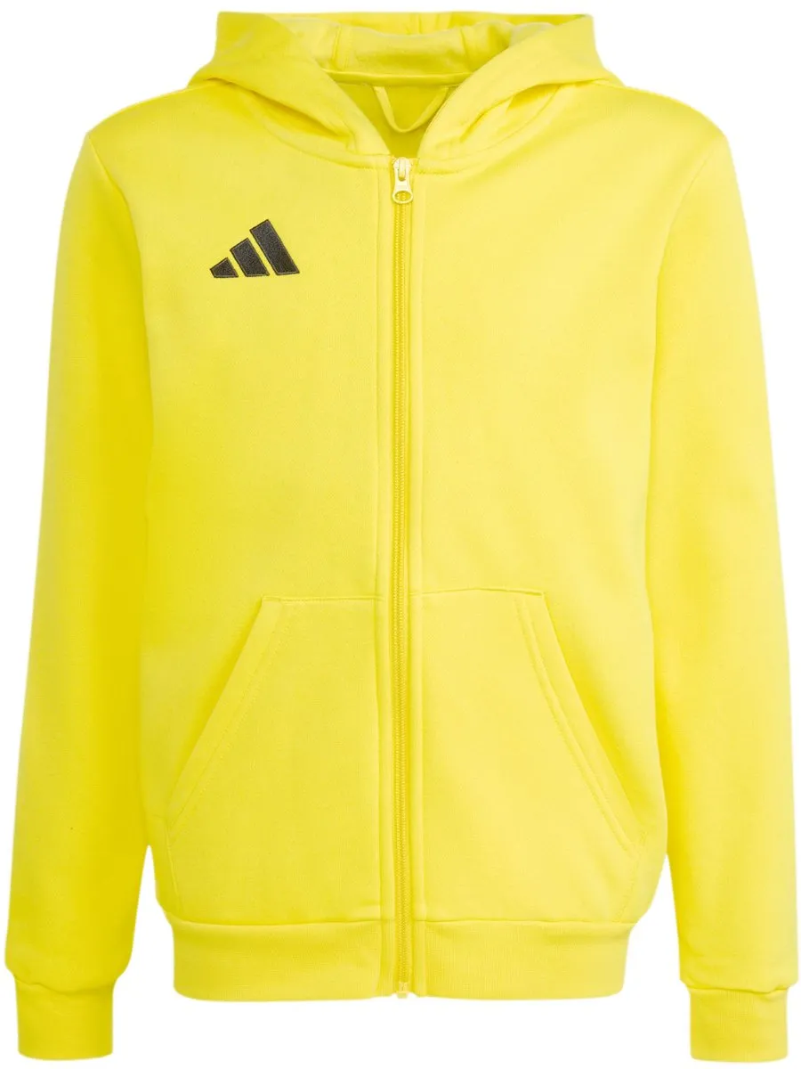 adidas Entrada 26 Hoodie Kinderen - Geel - Maat 164