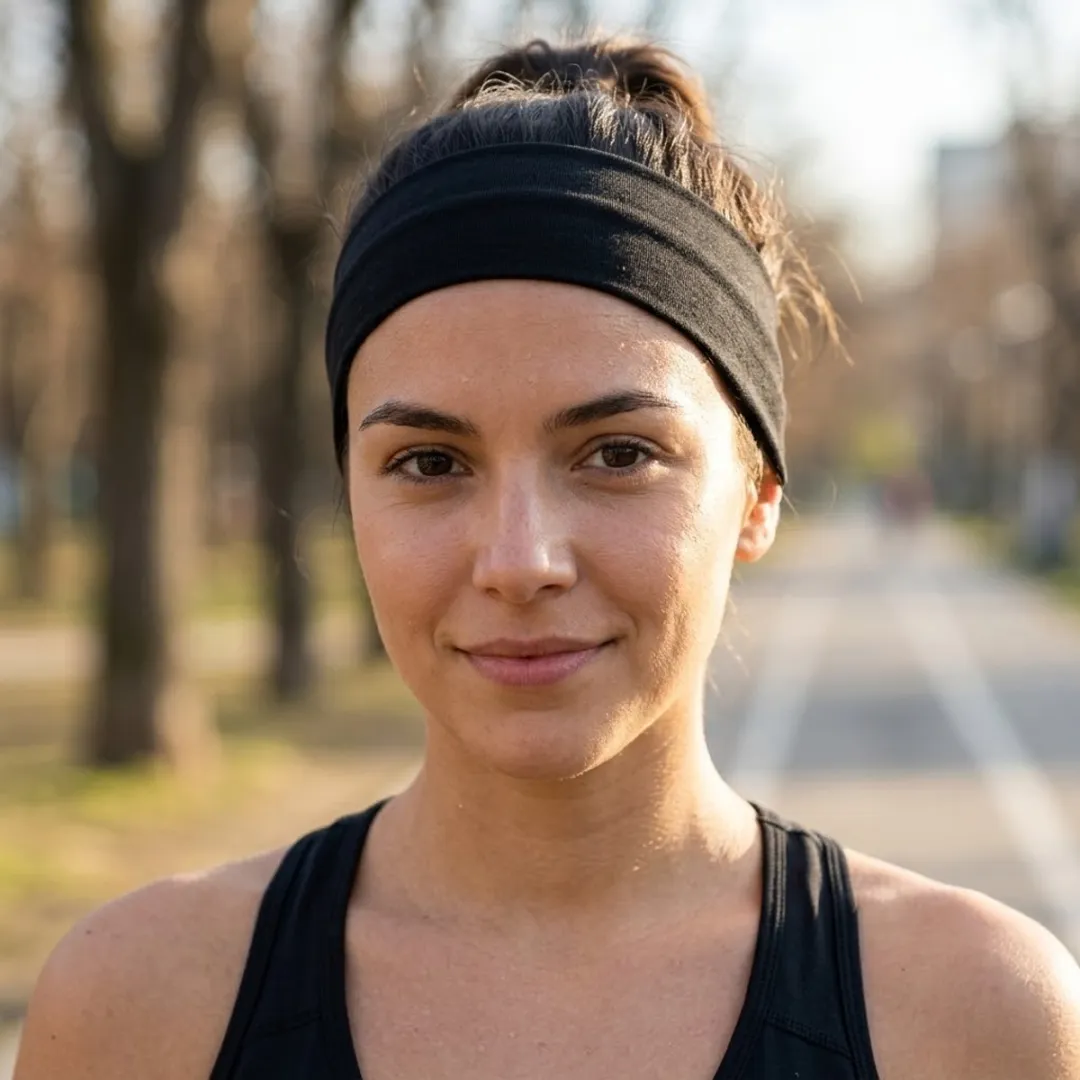 NUVEX Luipaardprint Sport Hoofdband Set - 2 Stuks