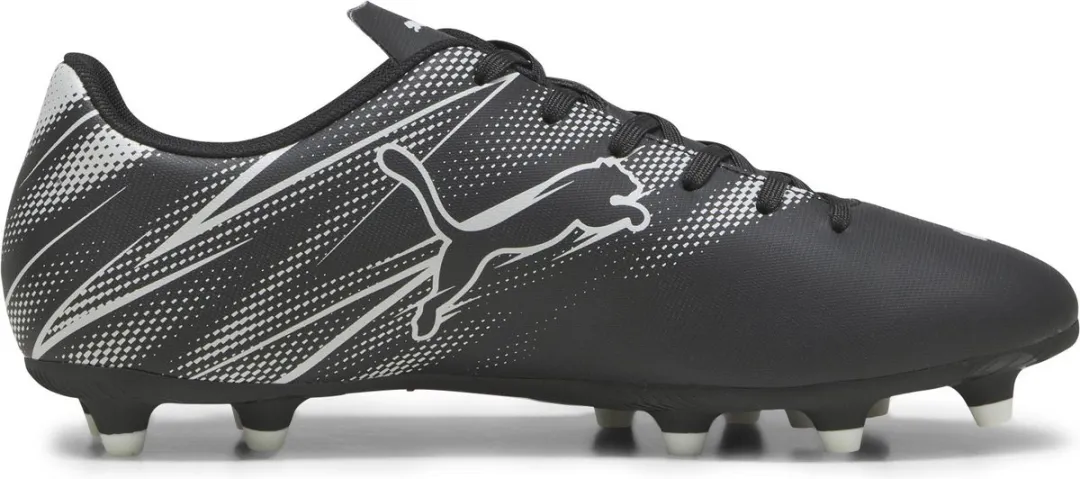 PUMA ATTACANTO FG/AG Heren Sportschoenen 44.5 - Zwart/Silver Mist