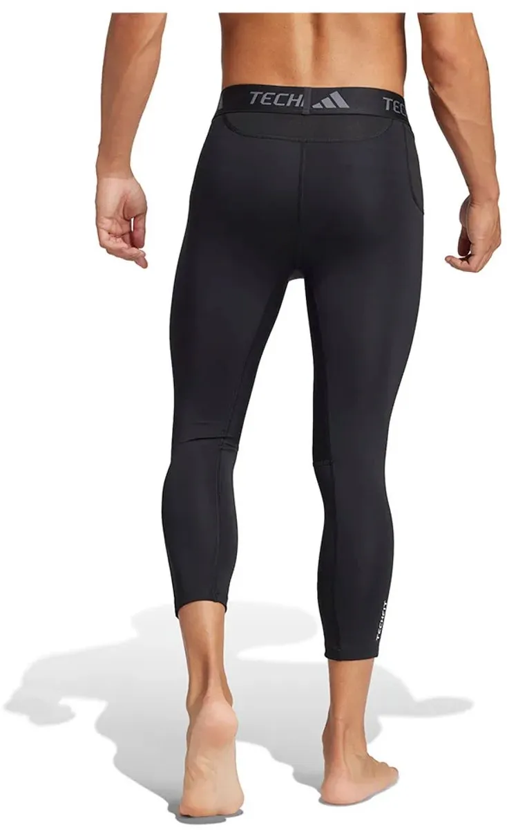 Adidas Techfit Compression Training 3/4 Leggings - Zwart