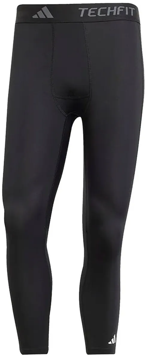 Adidas Techfit Compression Training 3/4 Leggings - Zwart