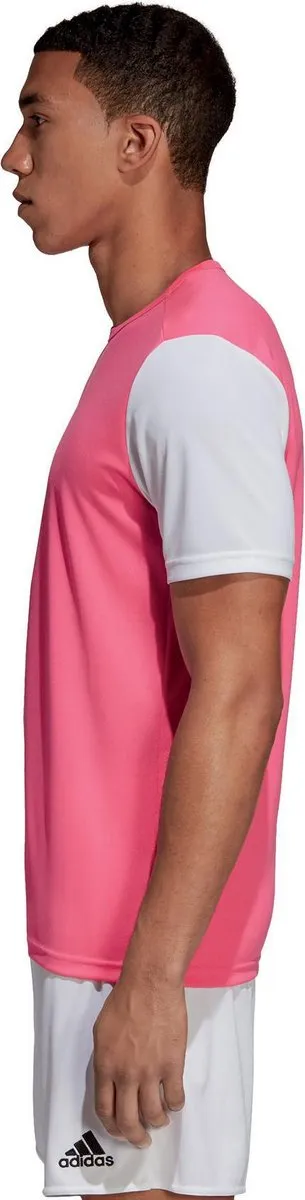 adidas Estro 19 Sportshirt DP3237 - Maat S - Roze/Wit - afbeelding 6 van 6
