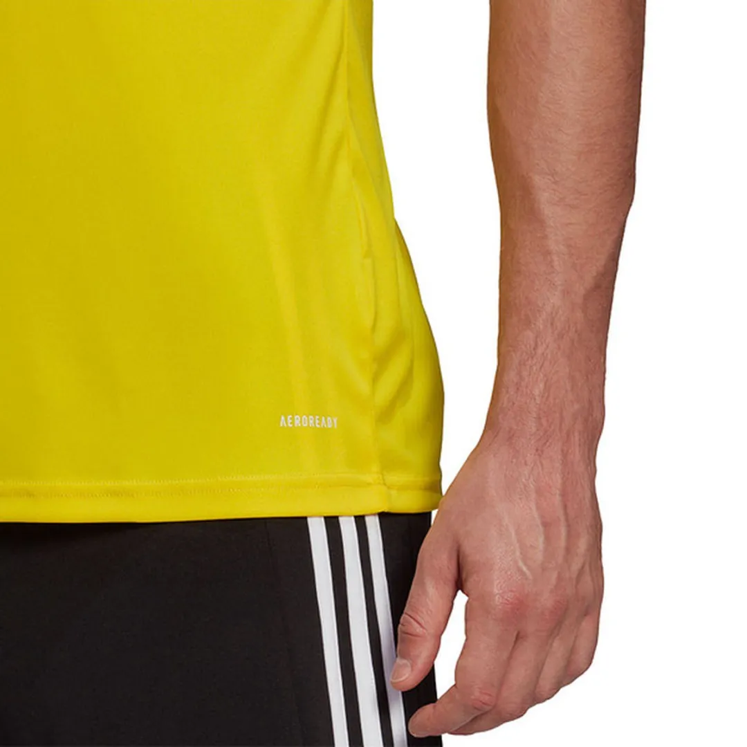 adidas Squadra 21 Shirt Korte Mouw Heren - Geel XS