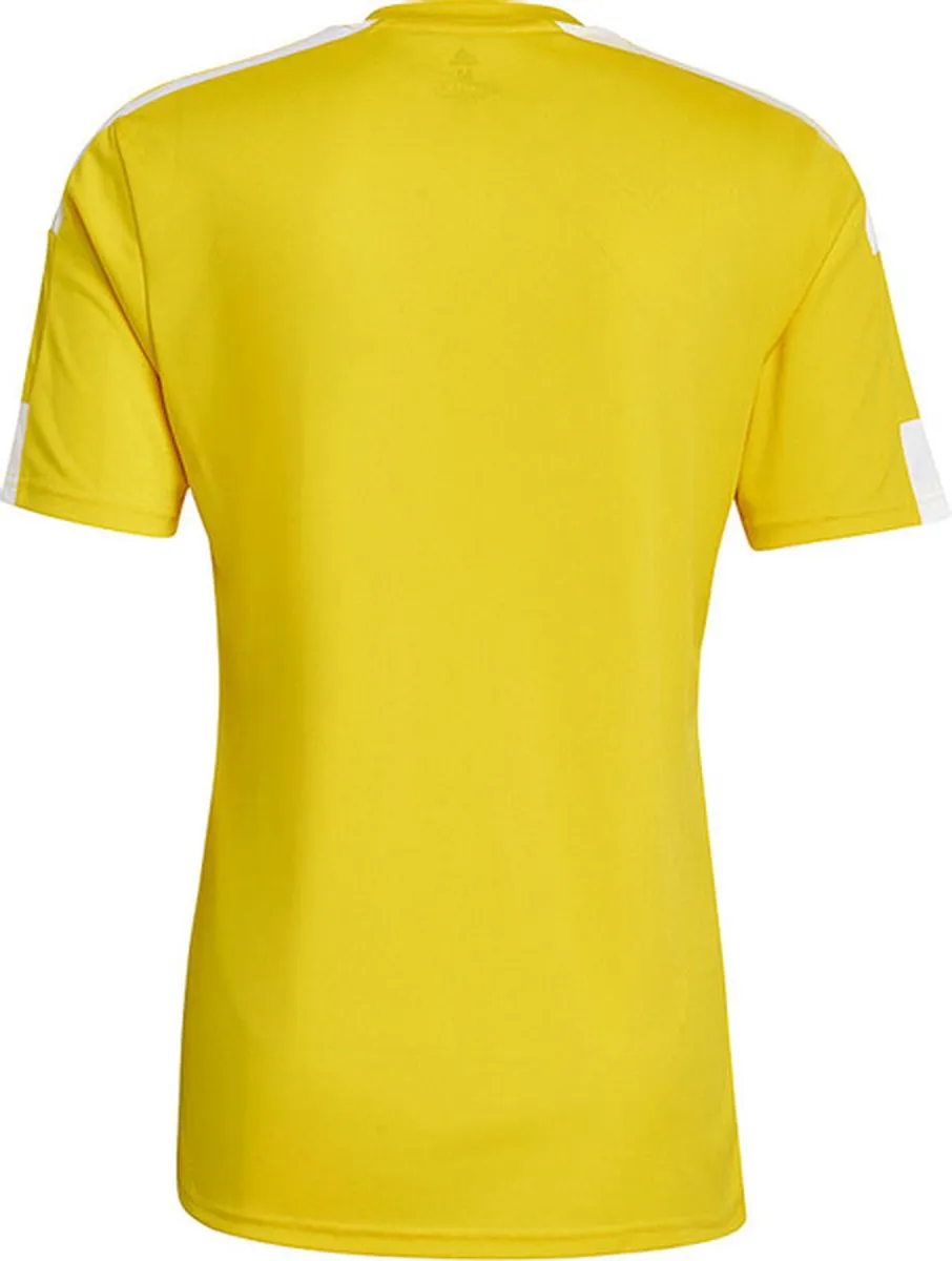 adidas Squadra 21 Shirt Korte Mouw Heren - Geel XS