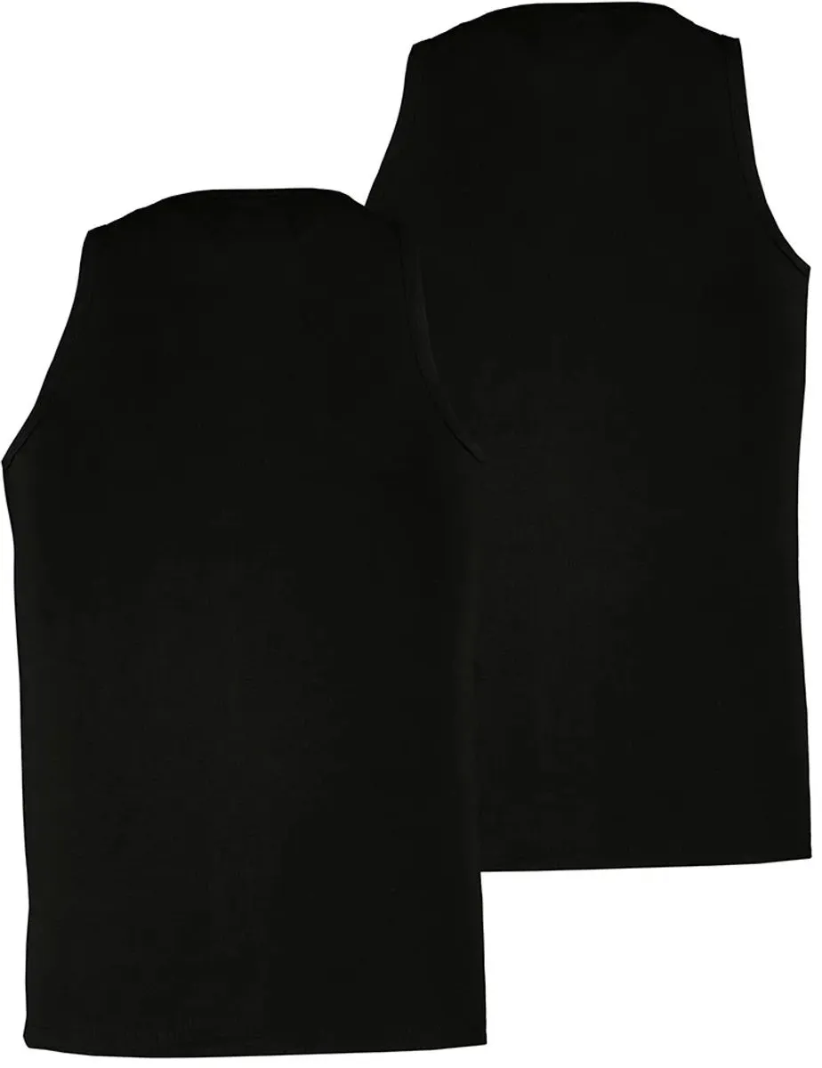 PUMA Heren Everyday Hemd - M - 2 Stuks - Zwart