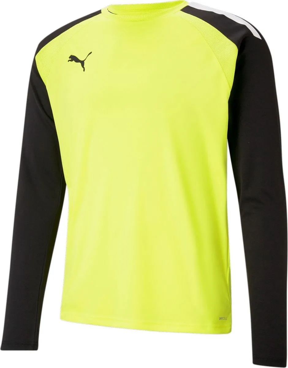 PUMA Teampacer Keepershirt Lange Mouw Kinderen 152 - Fluogeel/Zwart