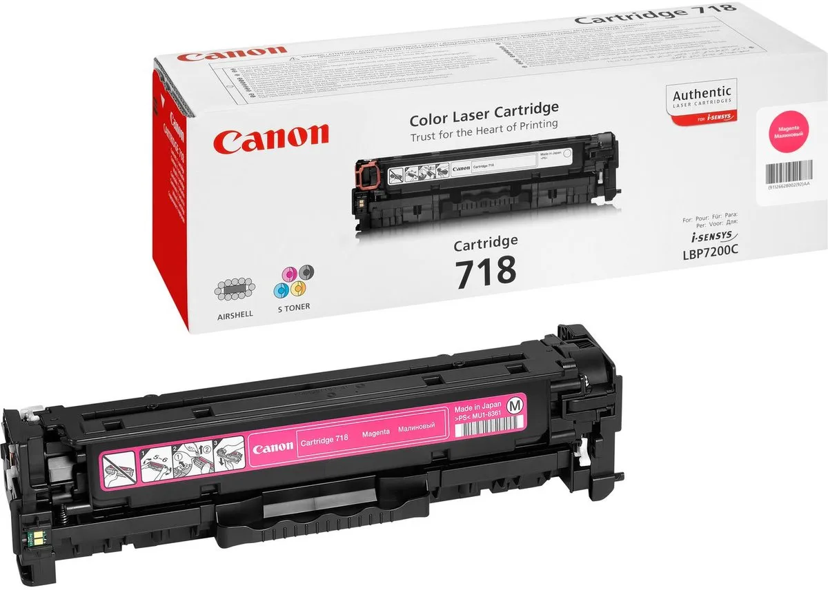 Canon 718 Magenta Tonercartridge