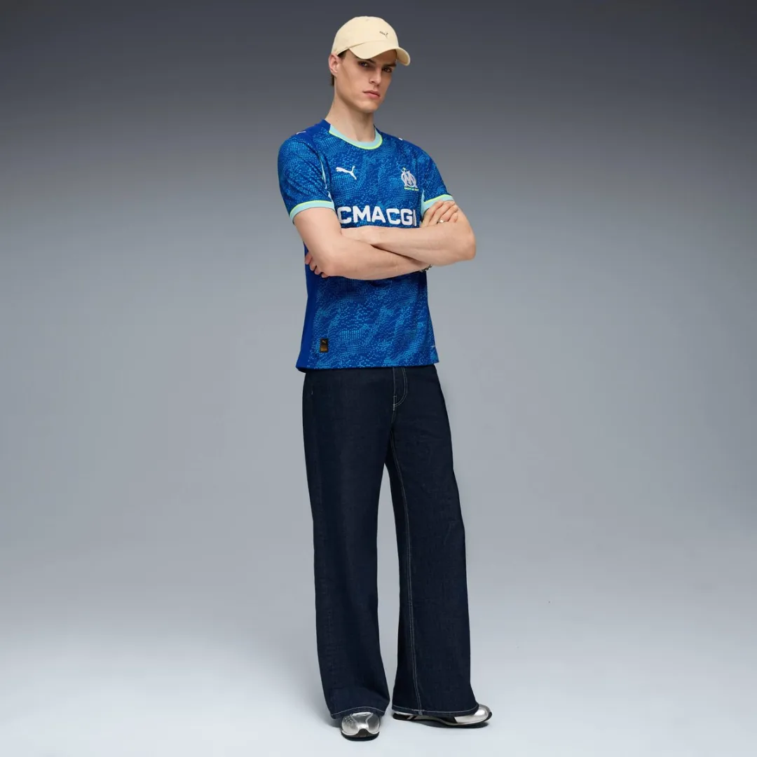 PUMA Derde Shirt OM 2025/26 - Blauw XS