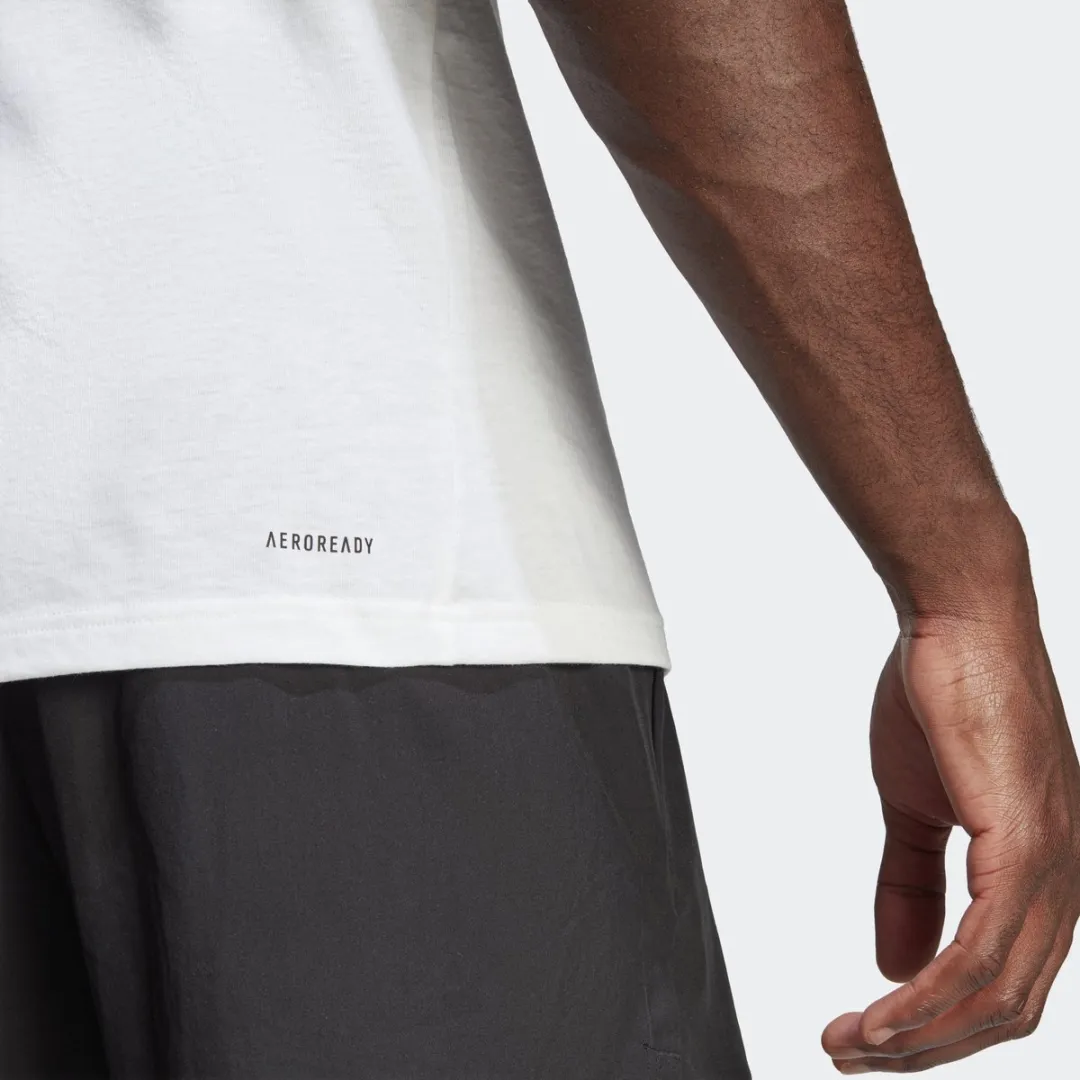 adidas Performance Train Essentials T-shirt IM4373 - Heren - Wit - S