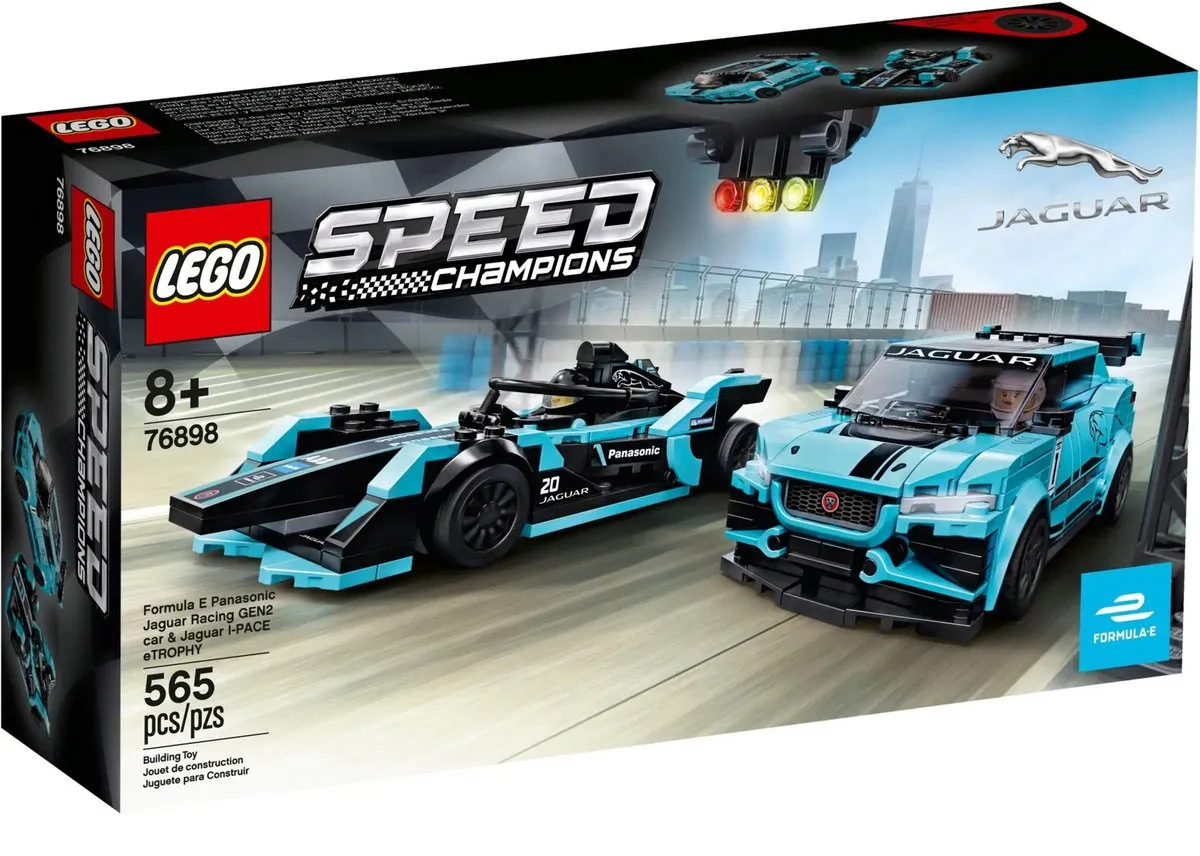 LEGO Speed Champions 76898 Formule E Jaguar Racing