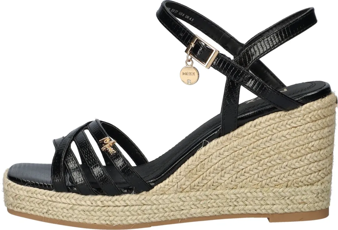 Mexx Noemi Pakina Sandalen - Maat 36 - Zwart