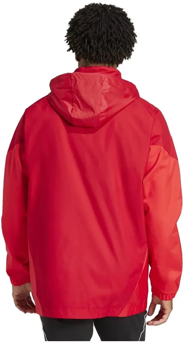 adidas Tiro 25 Competition All Weather Jas - Rood XL