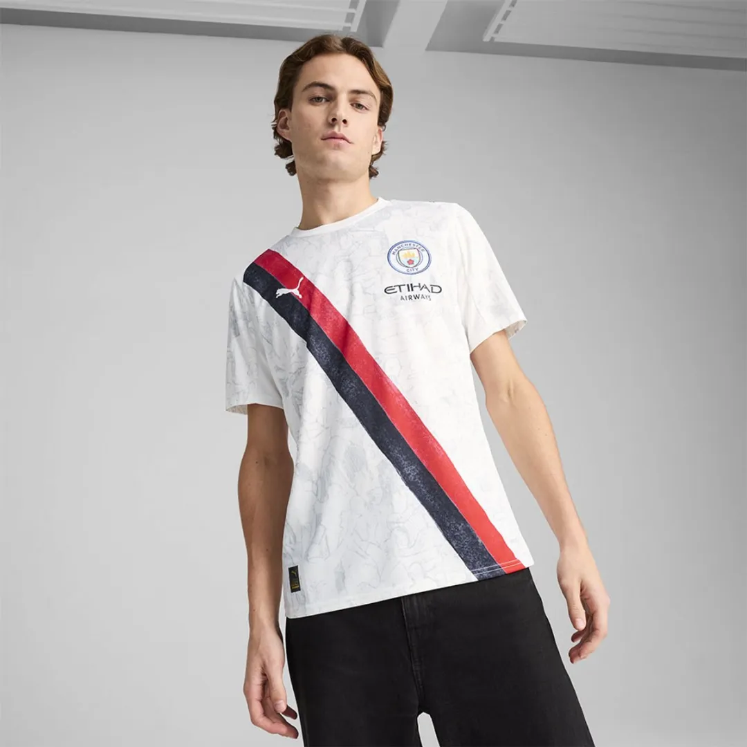PUMA Manchester City FC Replica T-shirt Junior Wit - 116