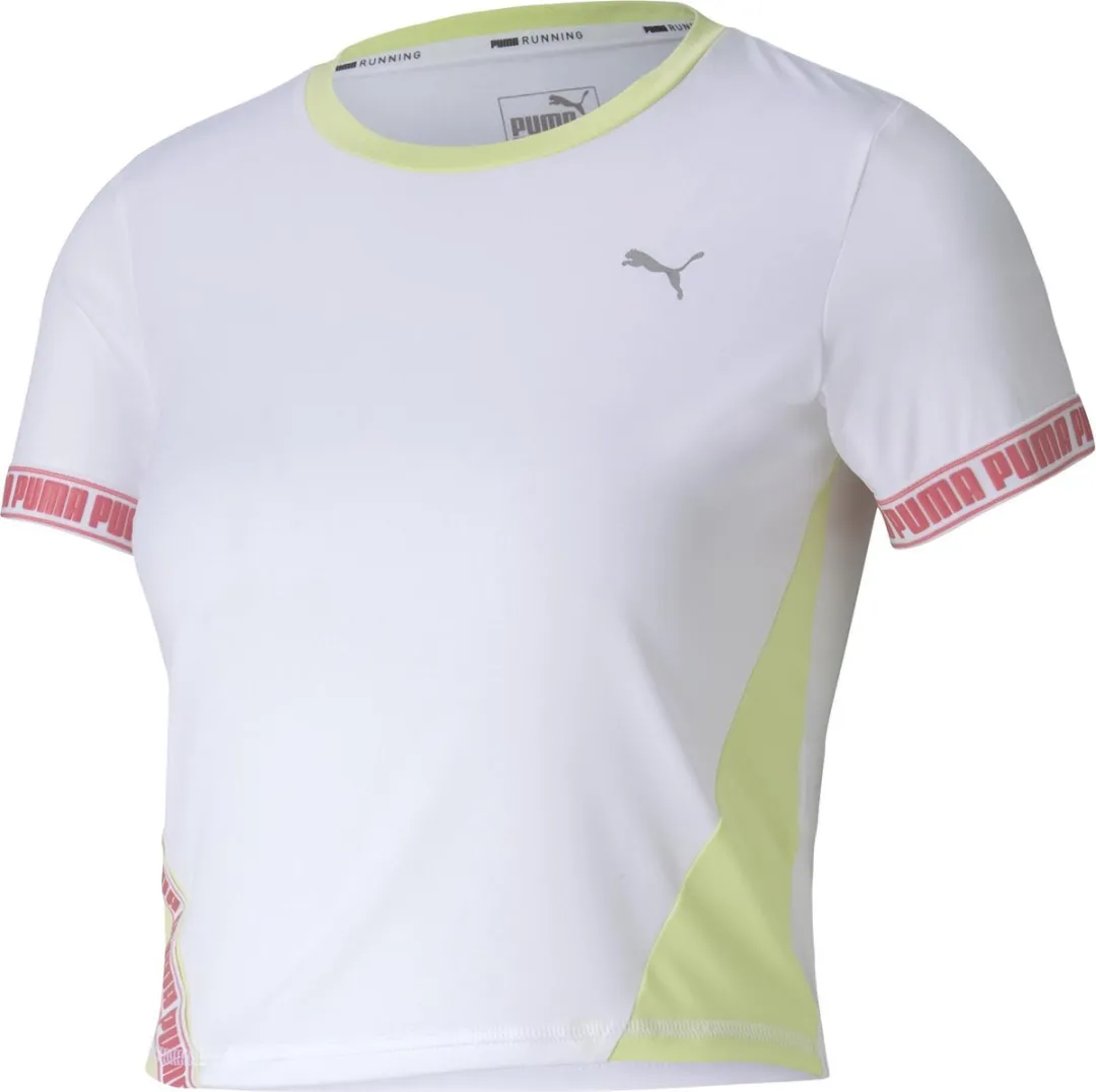 PUMA Last Lap Cropped SS T-shirt L