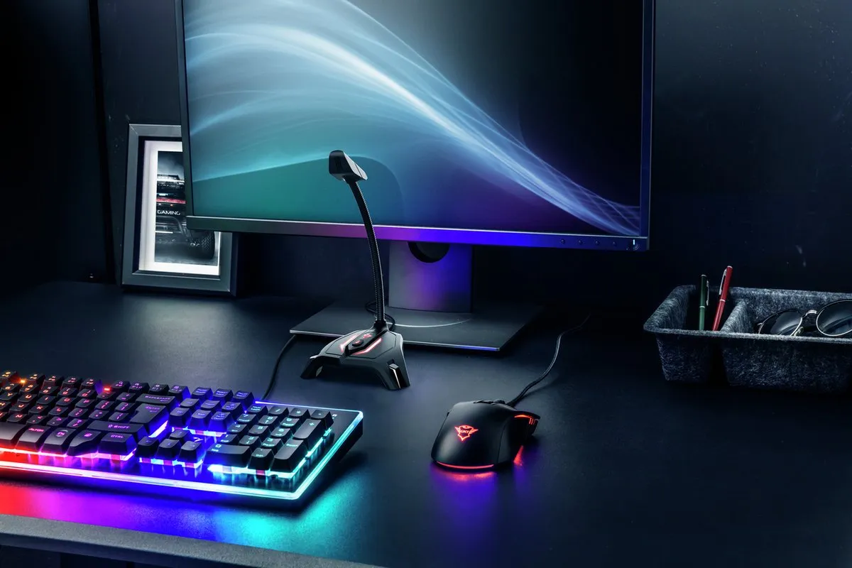 Trust GXT 215 Zabi USB Gaming Microfoon - Zwart