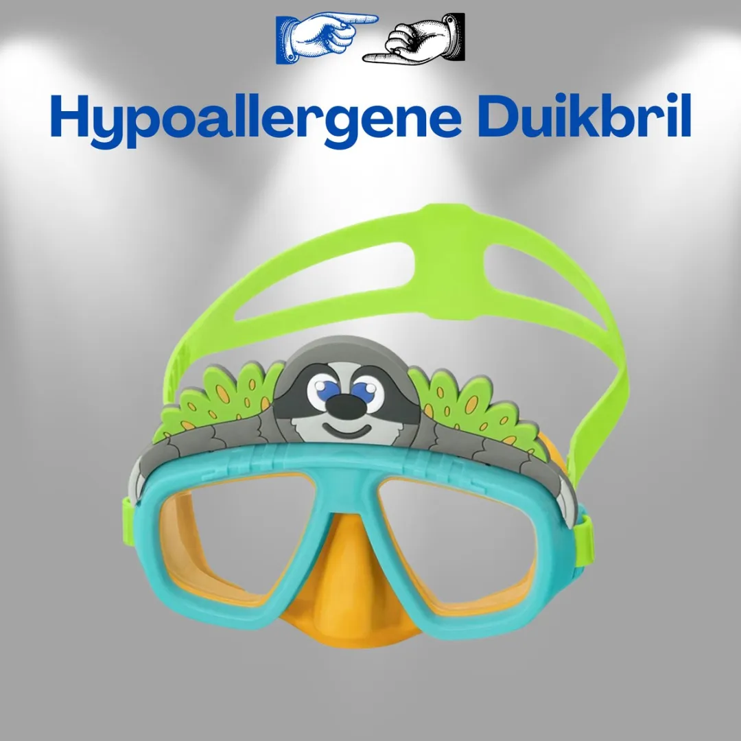Bestway Duikset Kinderen - Snorkel + Hypoallergene Bril Groen