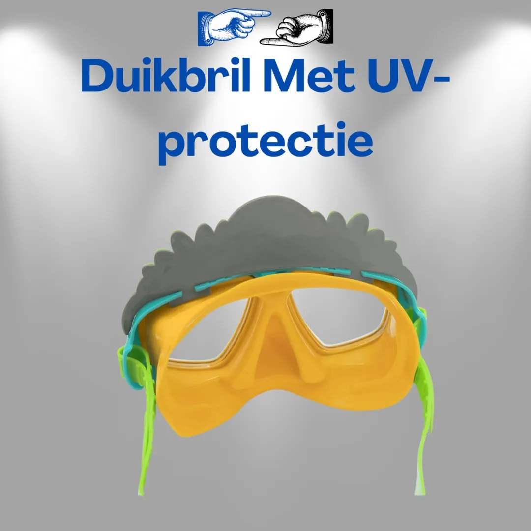 Bestway Duikset Kinderen - Snorkel + Hypoallergene Bril Groen