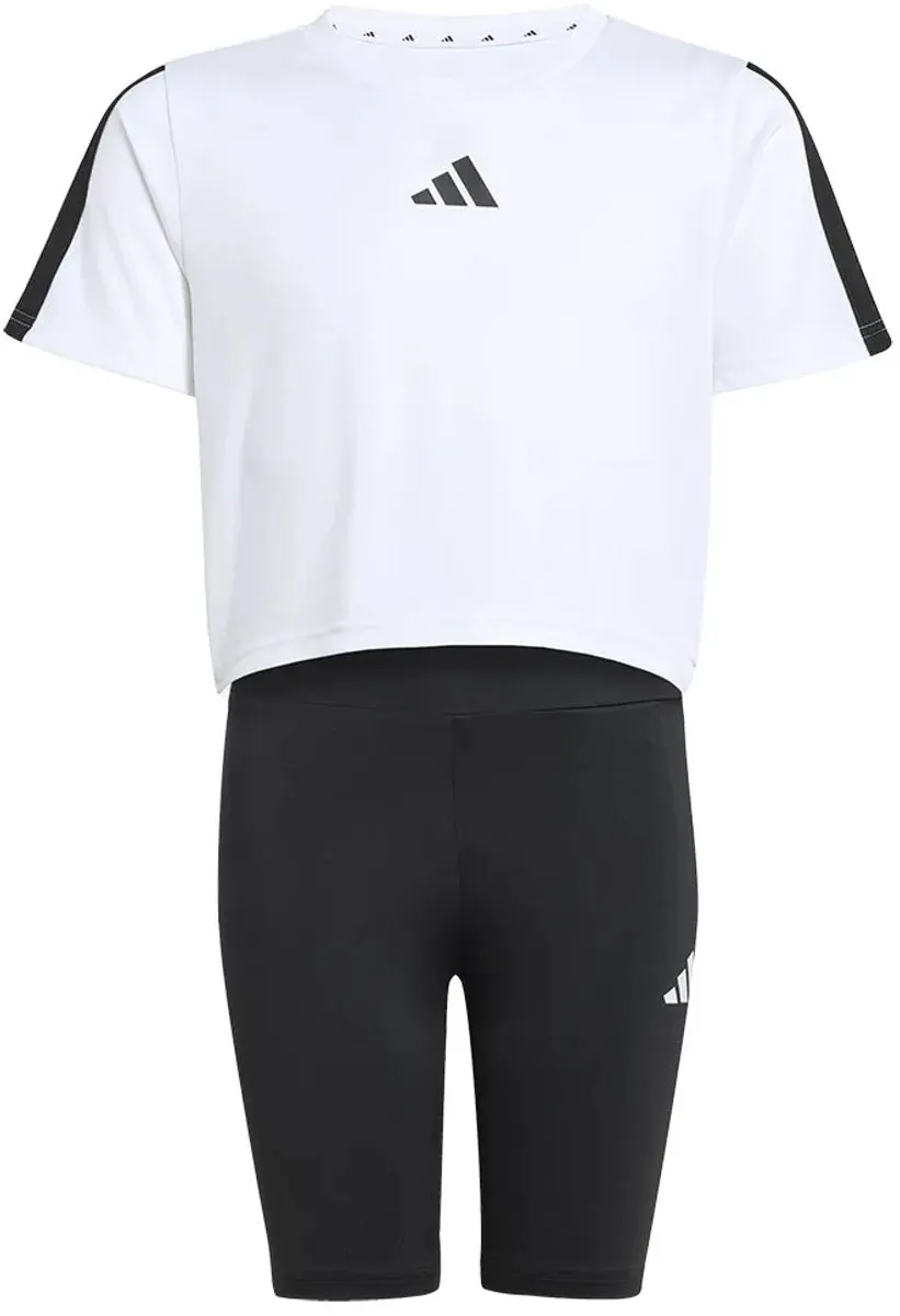 Adidas Train Essentials 3 Stripes Trainingspak - Meisjes 158