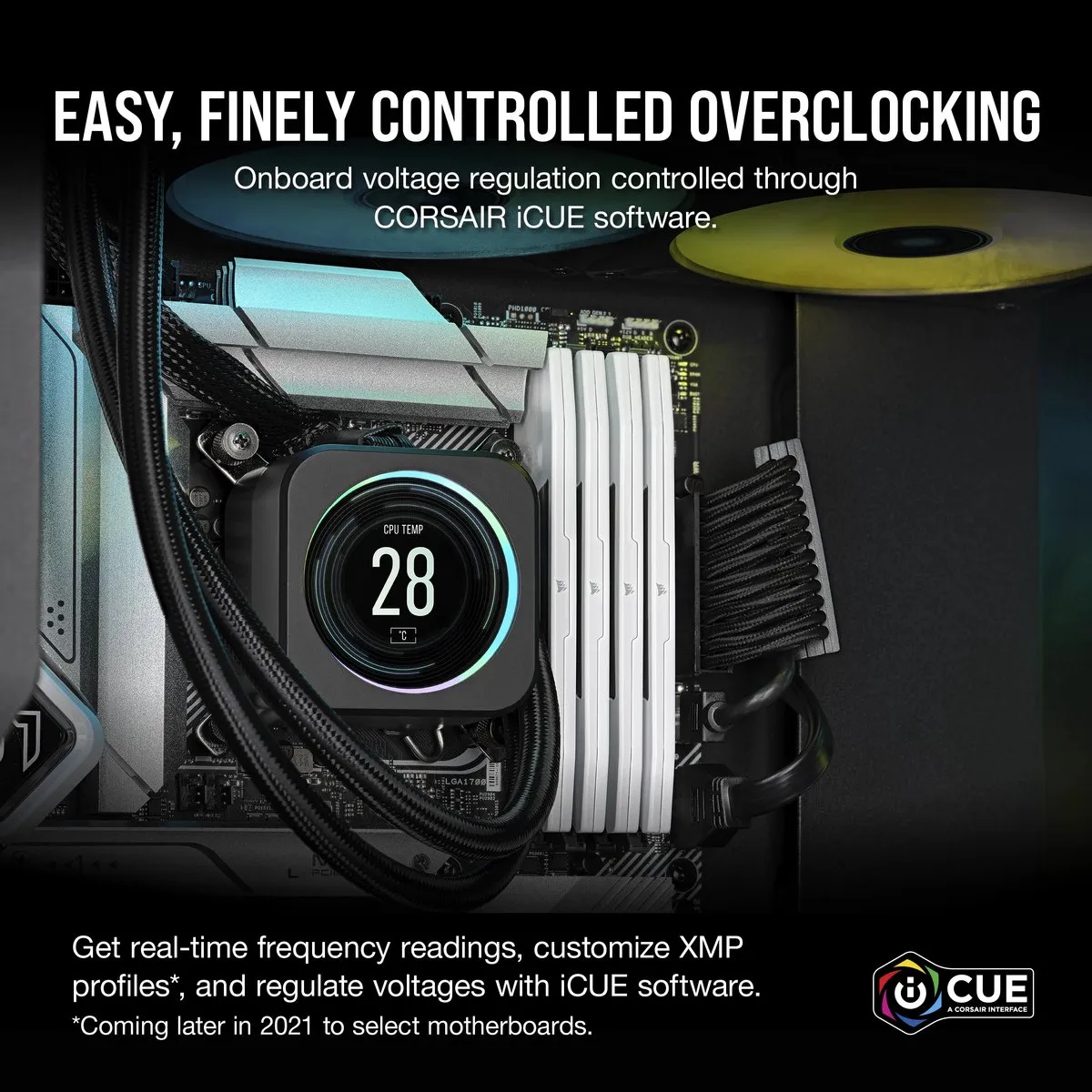 Corsair Vengeance DDR5-6400 32GB CL36 Wit - 2 Stuks