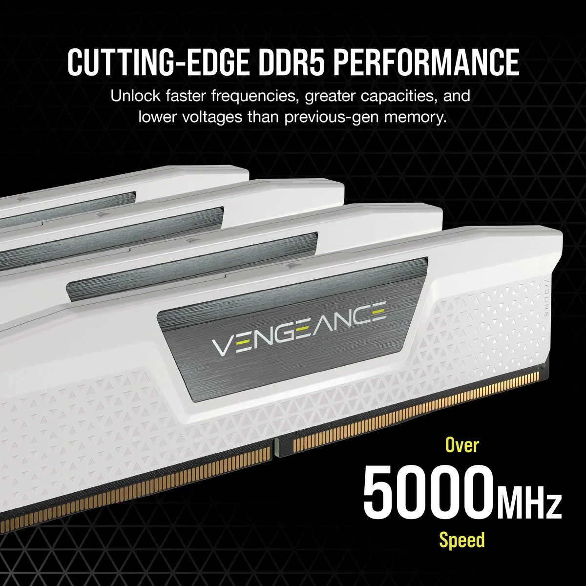 Corsair Vengeance DDR5-6400 32GB CL36 Wit - 2 Stuks