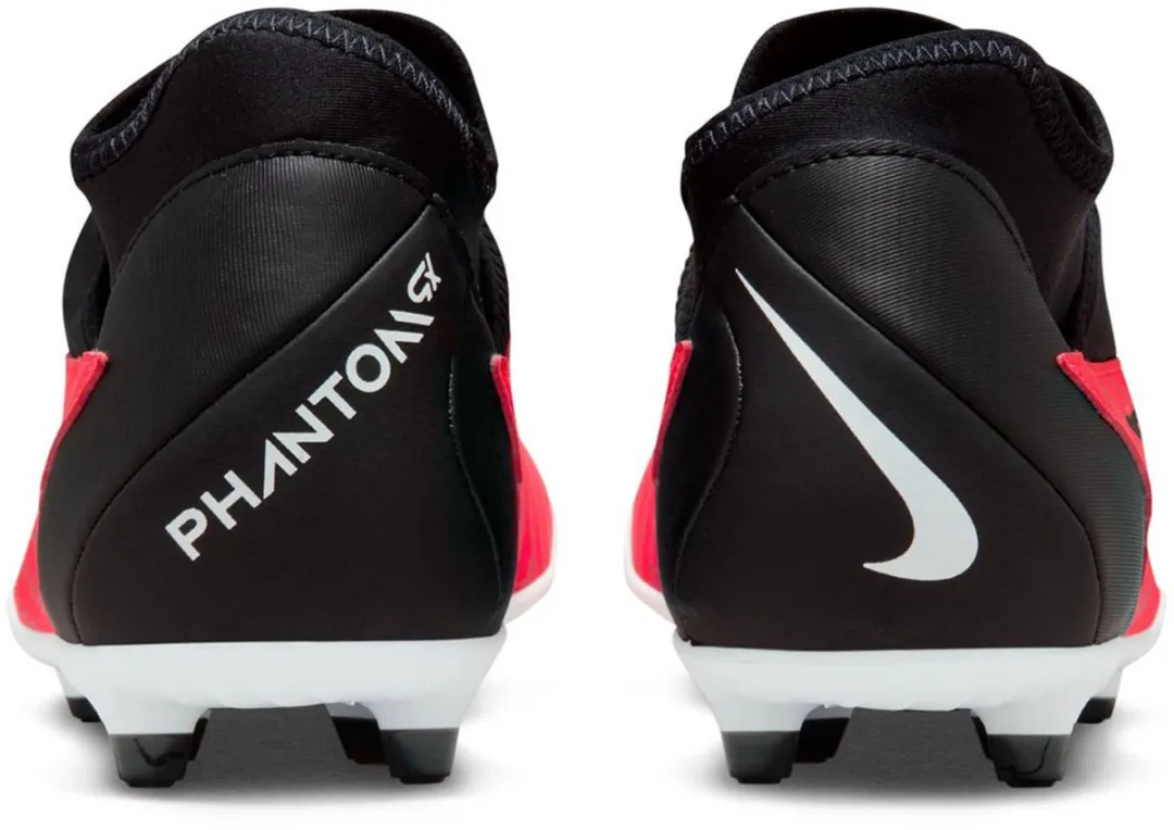Nike Phantom GX Club Voetbalschoen - Zwart/Rood - Maat 44.5