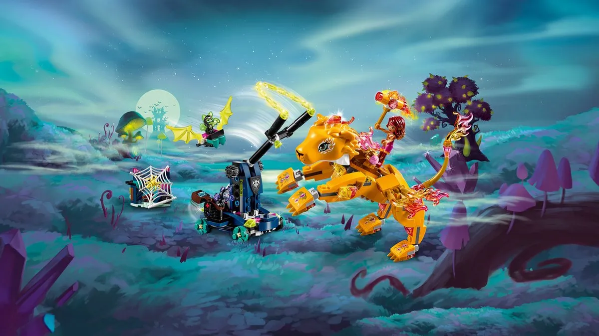 LEGO Elves Azari en de Vangst van de Vuurleeuw 41192 - 360 Stukken