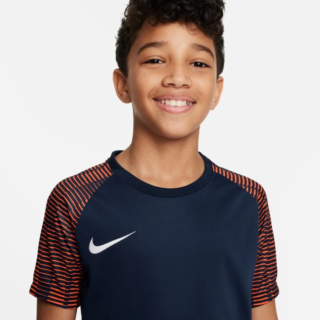 Nike Dri-FIT Academy T-shirt - 9 Jaar - Blauw