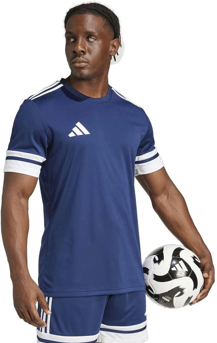 adidas Squadra 25 Heren Shirt - Maat L - Donkerblauw/Wit - afbeelding 6 van 6