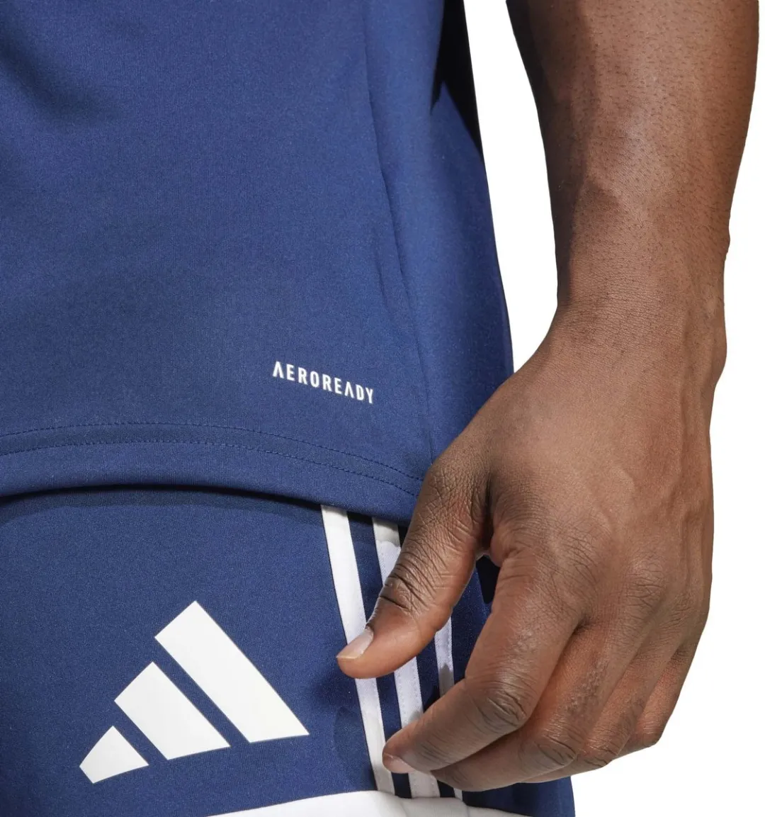 adidas Squadra 25 Heren Shirt - Maat L - Donkerblauw/Wit