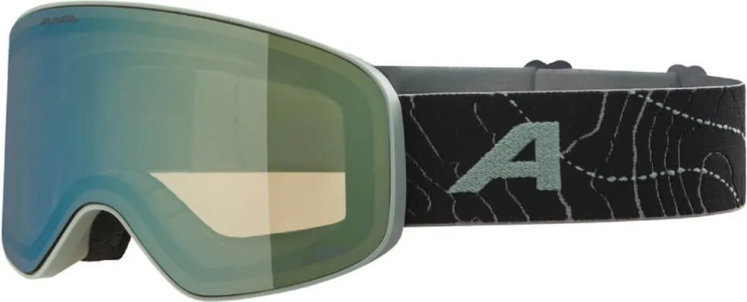 Alpina Fernie Q-Lite Junior Skibril Groen