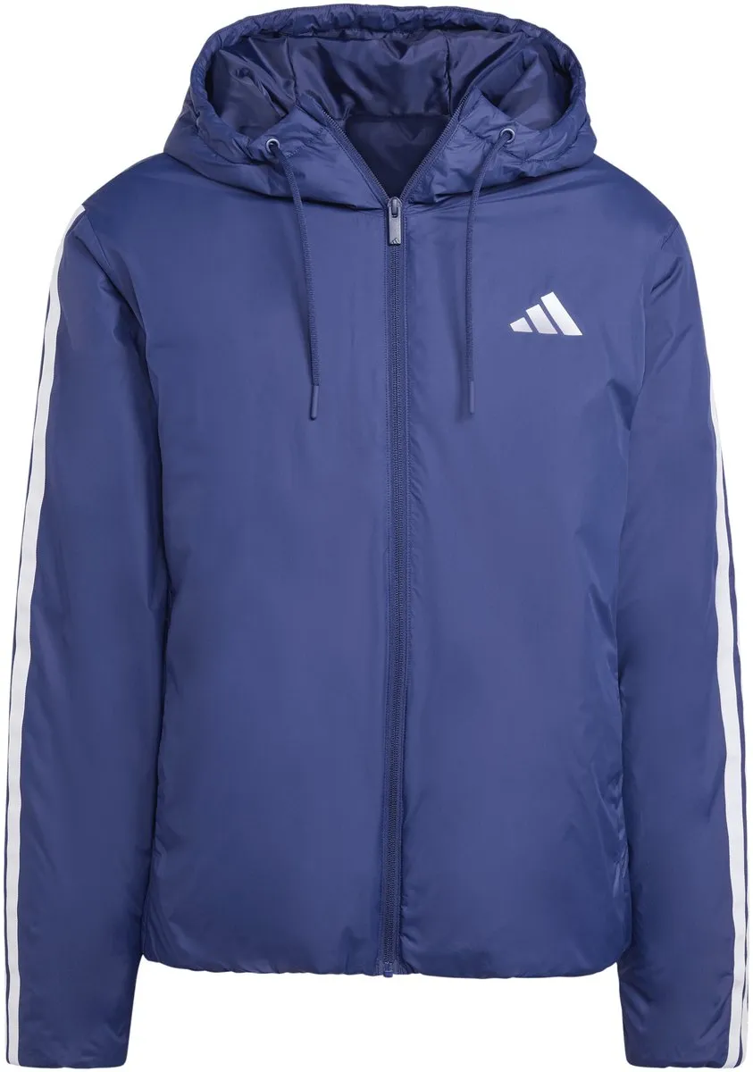 Adidas Essentials Climawarm 3 Stripes Hooded Jacket M