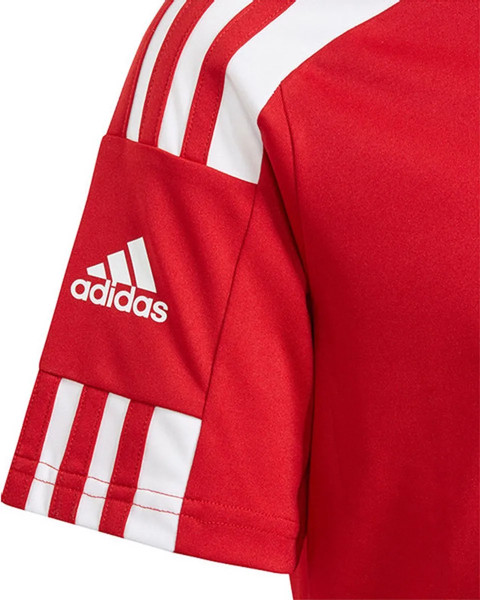 adidas Squadra 21 Sportshirt - Maat 128 - Rood/Wit
