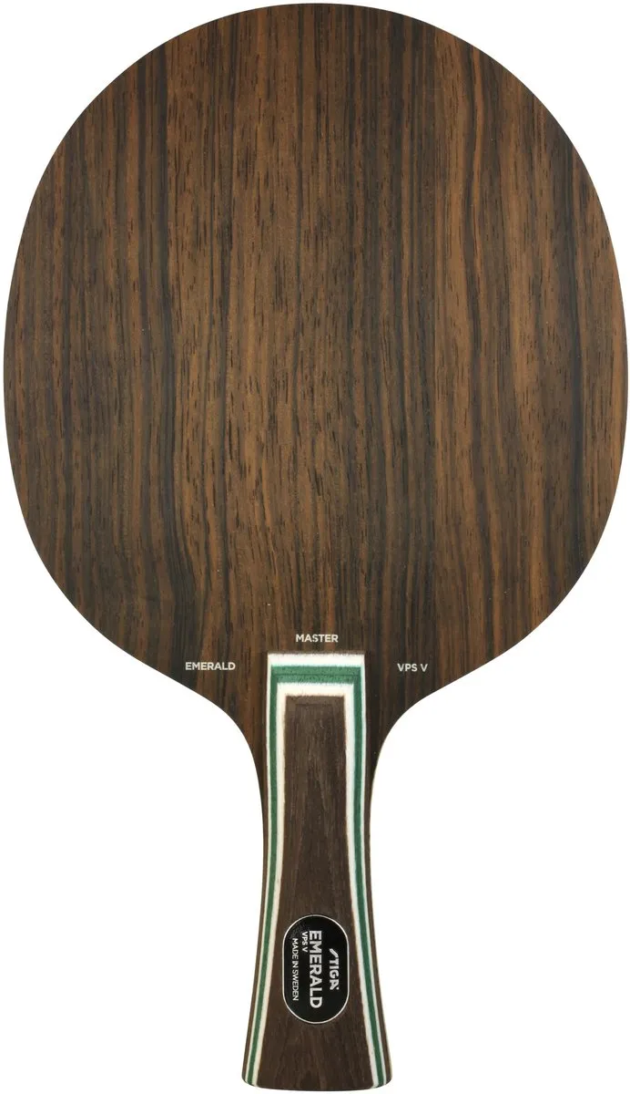 Stiga Emerald VPS V Tafeltennisbat - Bruin/Groen