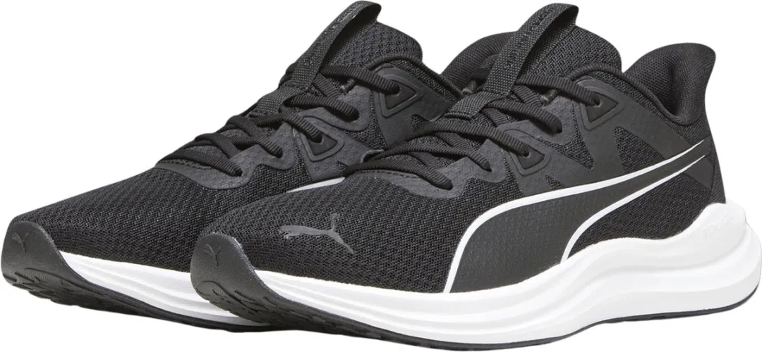 PUMA Reflect Lite Sportschoenen - Maat 40 - Zwart/Wit