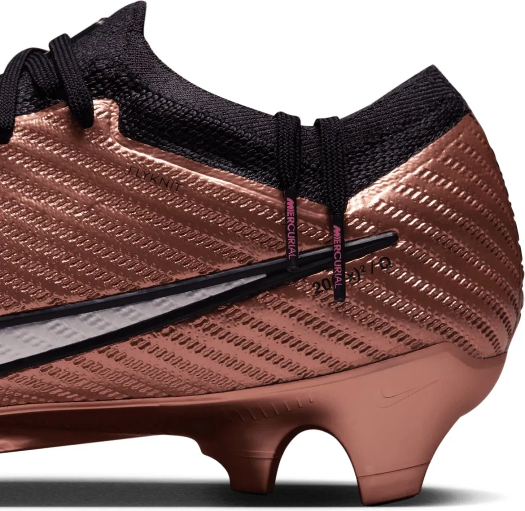 Nike Zoom Mercurial Vapor 15 Elite FG DR5934-810 - Voetbalschoenen 46 - Bronze/Zwart