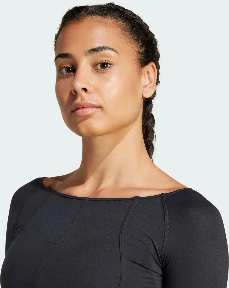 adidas Performance Yoga Longsleeve IS6714 - Zwart S