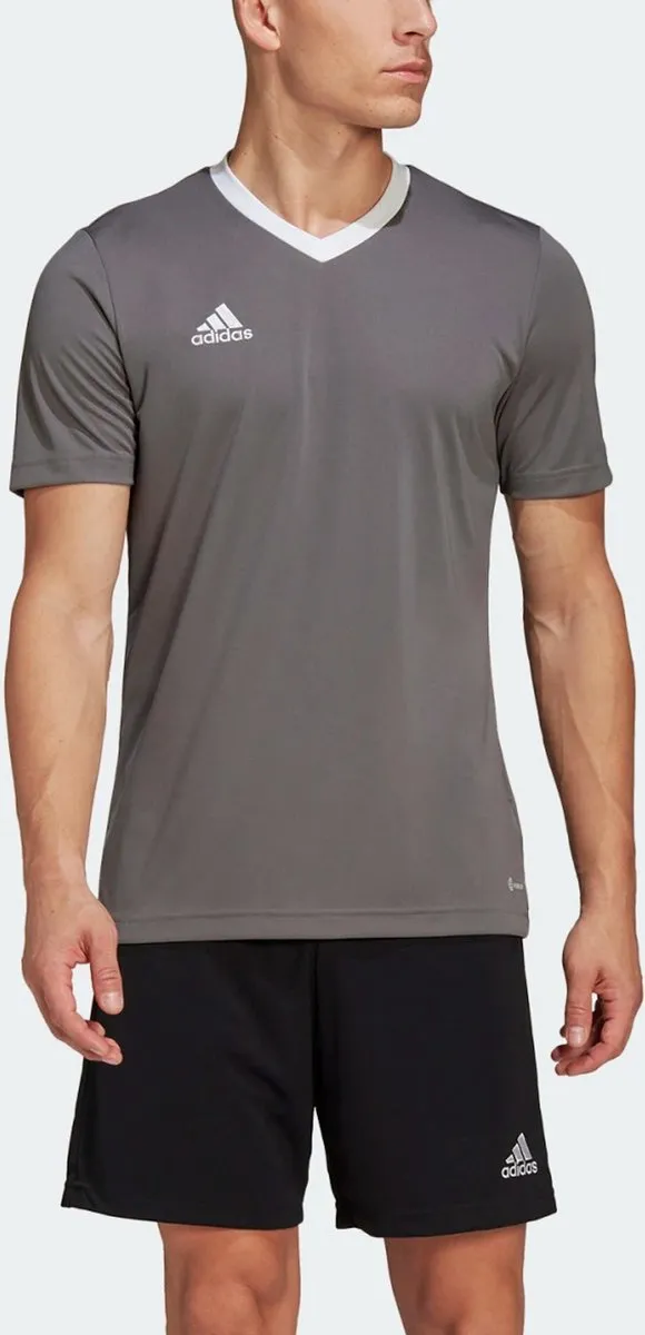 adidas Performance Entrada 22 Voetbalshirt HE1574 - S - Grijs