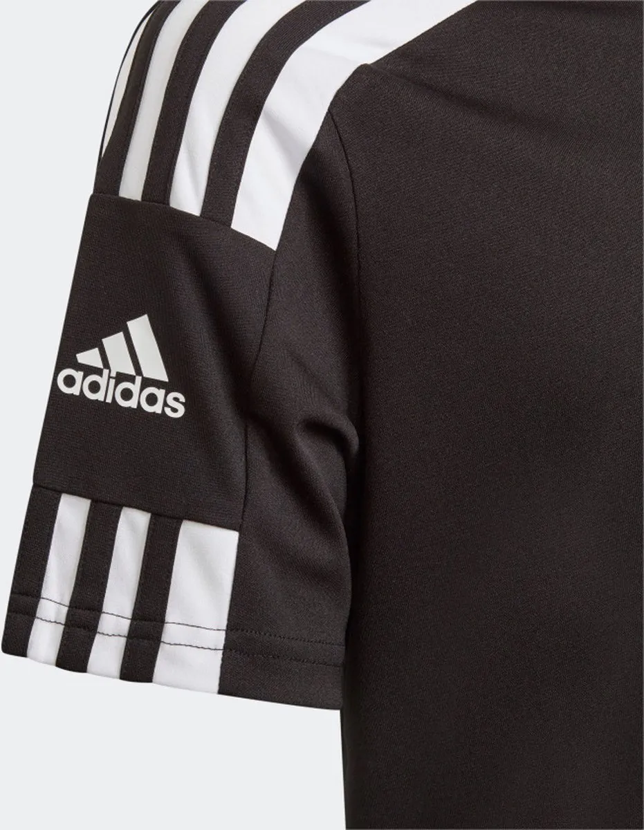 adidas Squadra 21 Sportshirt GN5739 - Maat 128 - Zwart/Wit