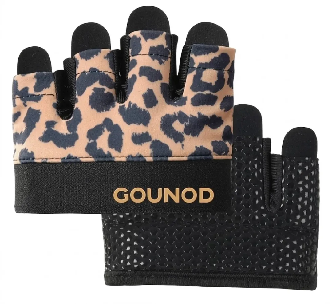NuveX Fitness Handschoenen Geel Zwart