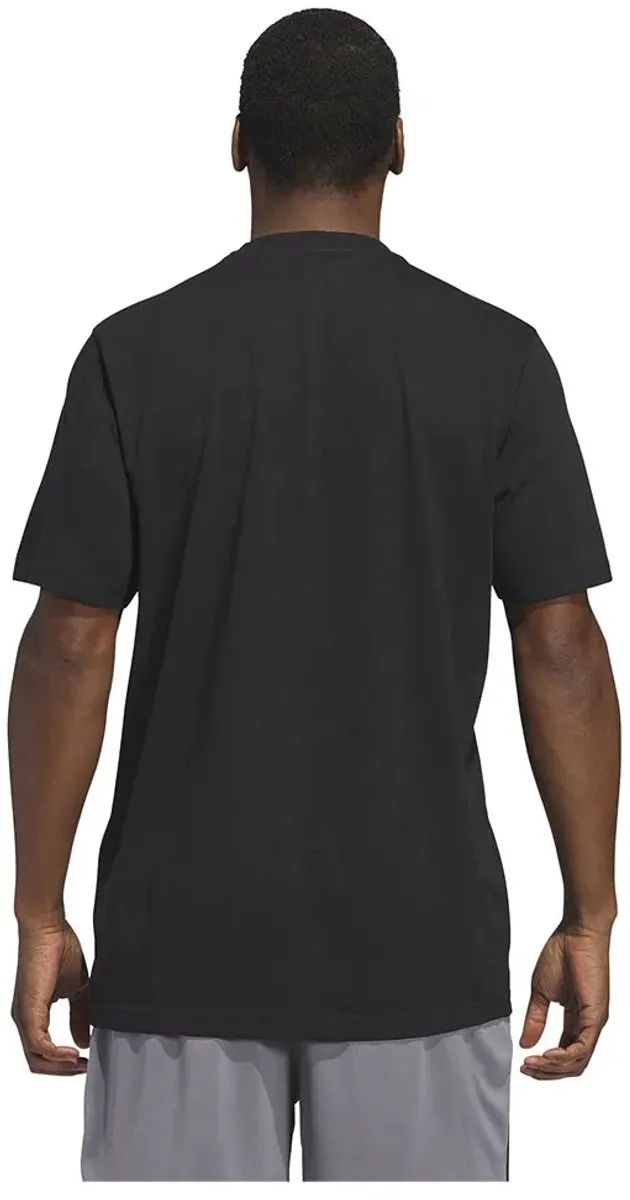 Adidas Basketball State Of Mind T-shirt - Zwart L