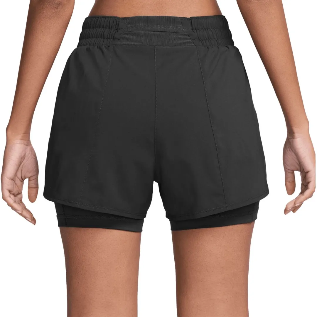Nike Dri-FIT One Mid-Rise Short 3 Inch - Zwart - XL