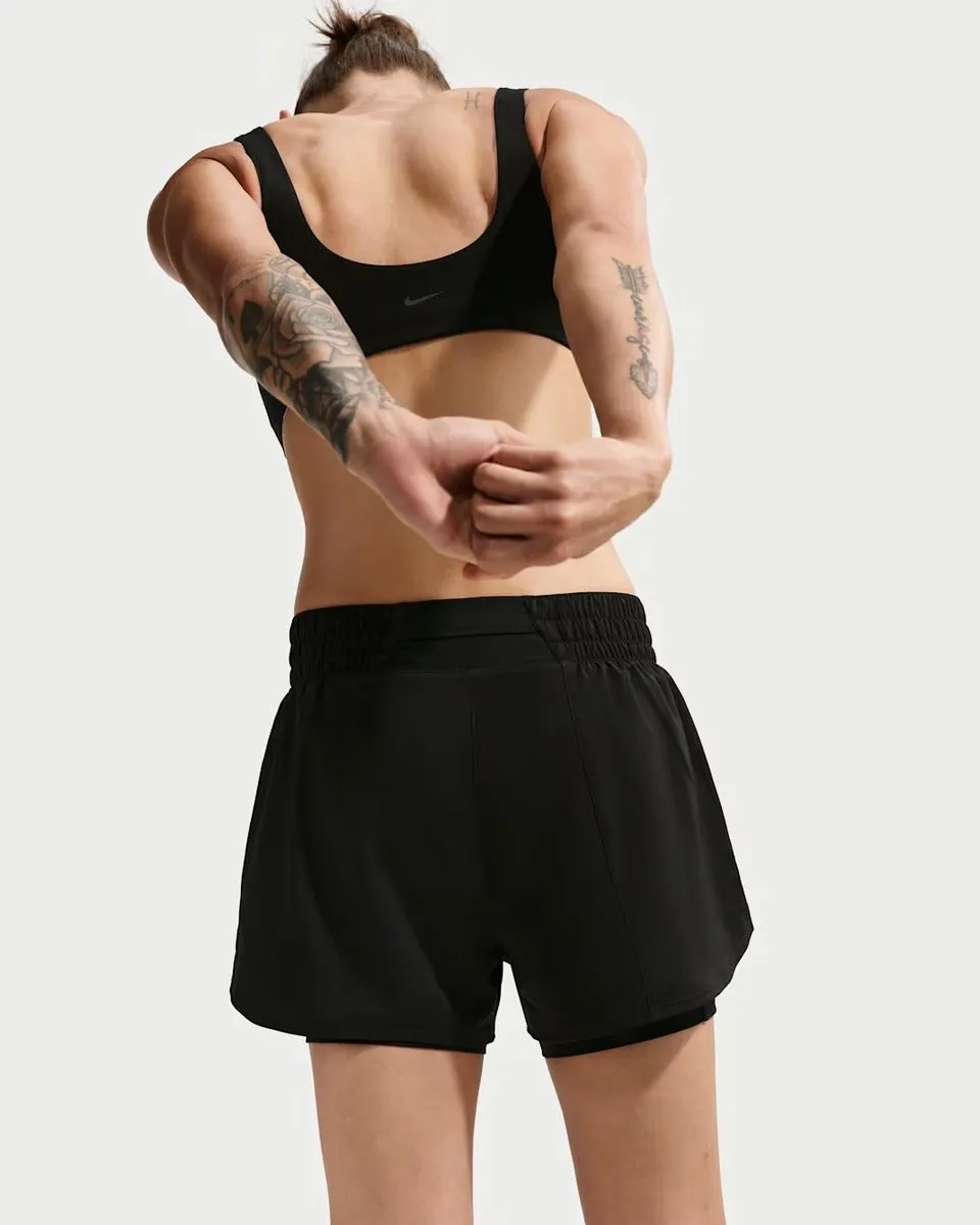 Nike Dri-FIT One Mid-Rise Short 3 Inch - Zwart - XL