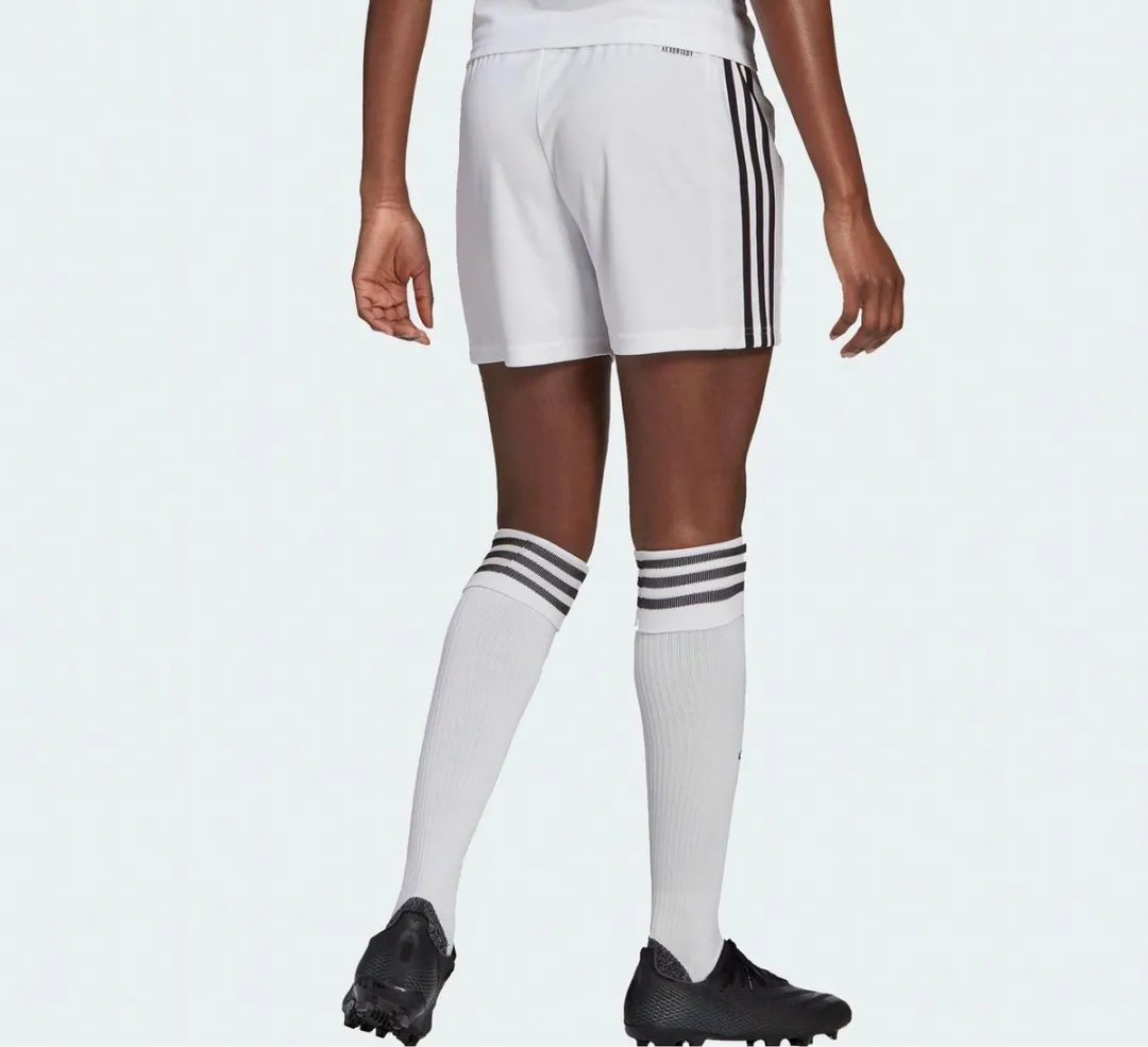 adidas Squadra 21 Short Dames - Maat L - Wit/Zwart