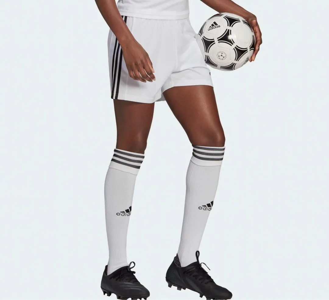 adidas Squadra 21 Short Dames - Maat L - Wit/Zwart