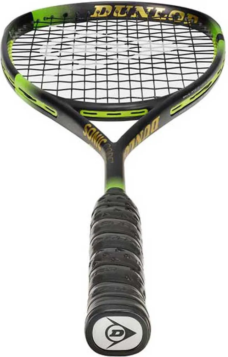 Dunlop Soniccore Elite 135 Squashracket - Black/Green