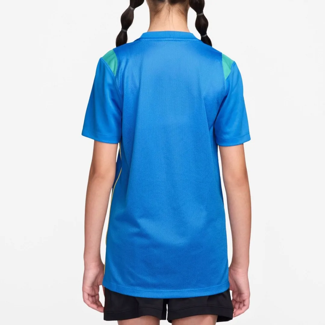 Nike Brazilië Academy Pro WK2026 Shirt - Maat 152 - Blauw
