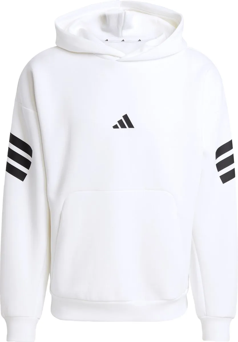 adidas Future Icons 3-Stripes Hoodie JD4859 - Heren - Wit
