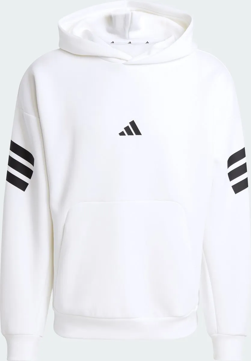 adidas Future Icons 3-Stripes Hoodie JD4859 - Heren - Wit