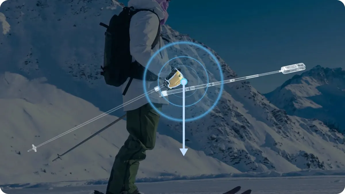 Insta360 Skistokhouder X4 GO 3S Ace Pro X3 - Zwart