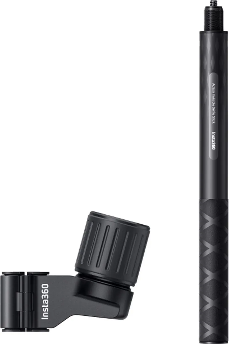 Insta360 Skistokhouder X4 GO 3S Ace Pro X3 - Zwart
